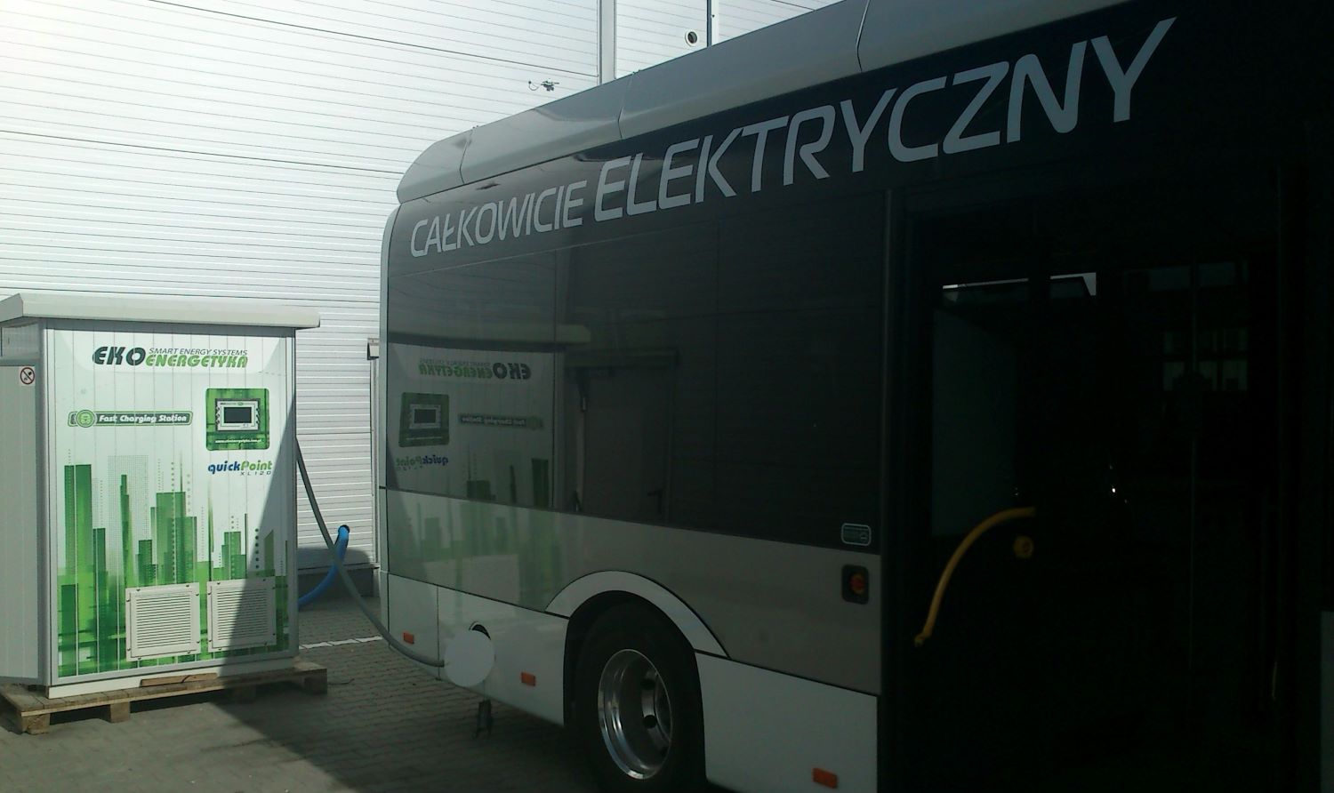 first dc e-bus charger