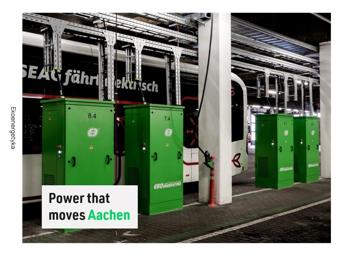 chargers in aachen, Power that moves Aachen. We delivered next 10 chargers!, Ekoenergetyka