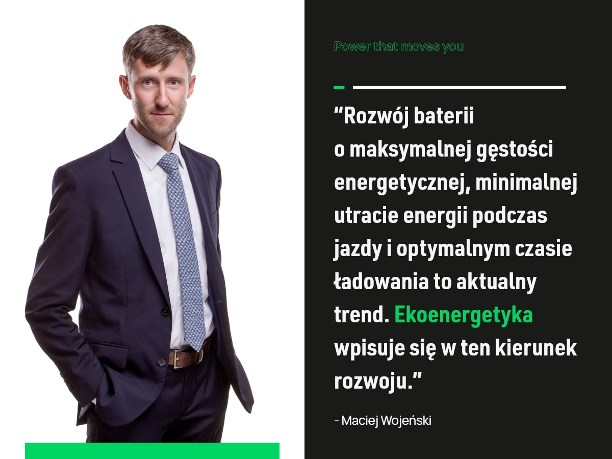 rozwój systemów bateryjnych, Ekoenergetyka wpisuje się w trendy rozwoju systemów bateryjnych, Ekoenergetyka