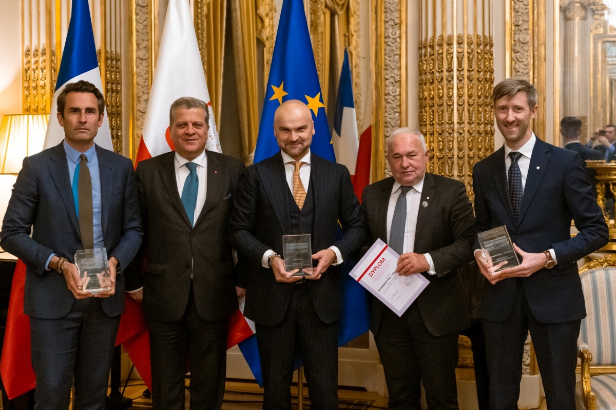 We were awarded the prestigious “Polish Exporter to France”