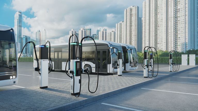 Stacje ładowania elektrycznych autobusów