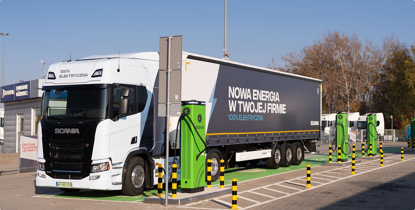 Stations de charge pour E-TRUCK, Stations de charge pour E-TRUCK, Ekoenergetyka