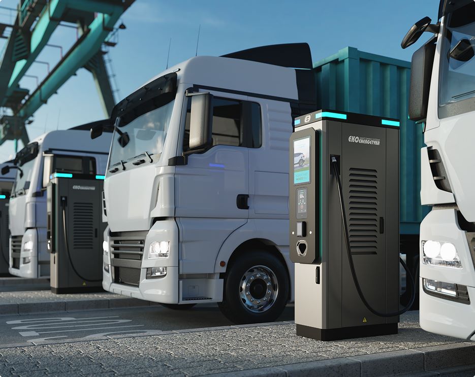 Stations de charge pour E-TRUCK, Stations de charge pour E-TRUCK, Ekoenergetyka