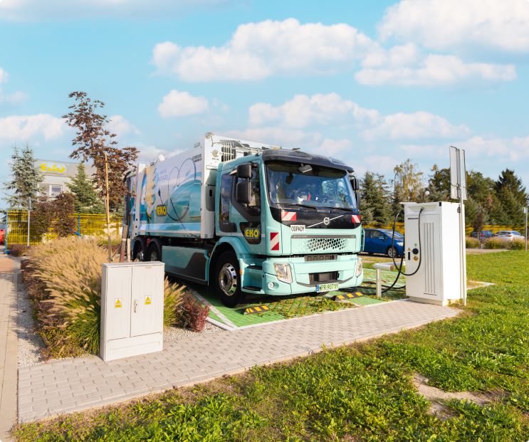 stacje ładowania dla śmieciarek elektrycznych, Zrównoważony transport w praktyce – infrastruktura ładowania dla śmieciarek elektrycznych w Kaliszu, Ekoenergetyka