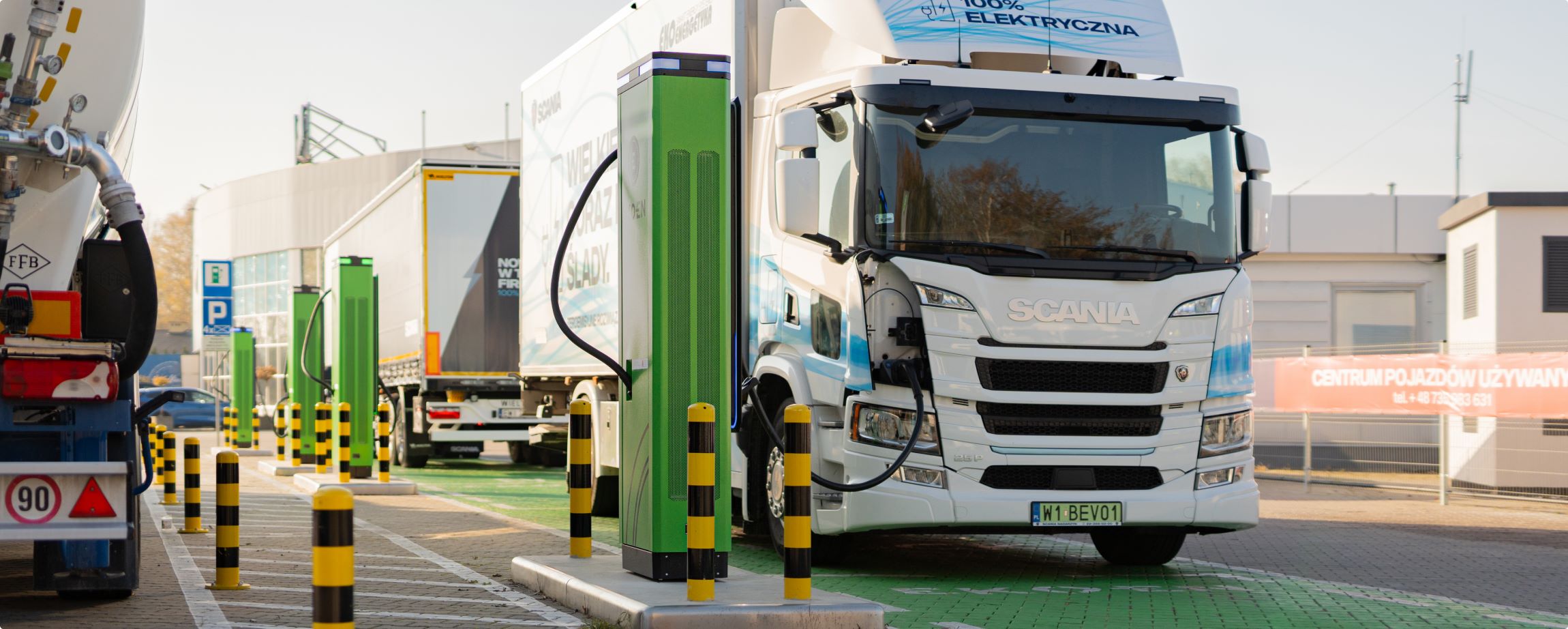 ekoen ekoenergetyka america, Poland’s first heavy-duty truck charging hub – a game-changer in Nadarzyn, Ekoenergetyka