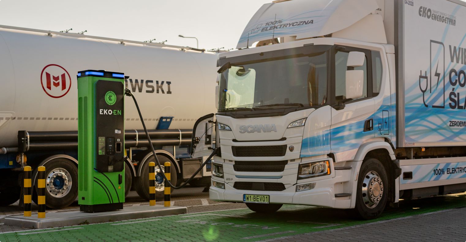 ekoen ekoenergetyka america, Poland’s first heavy-duty truck charging hub – a game-changer in Nadarzyn, Ekoenergetyka