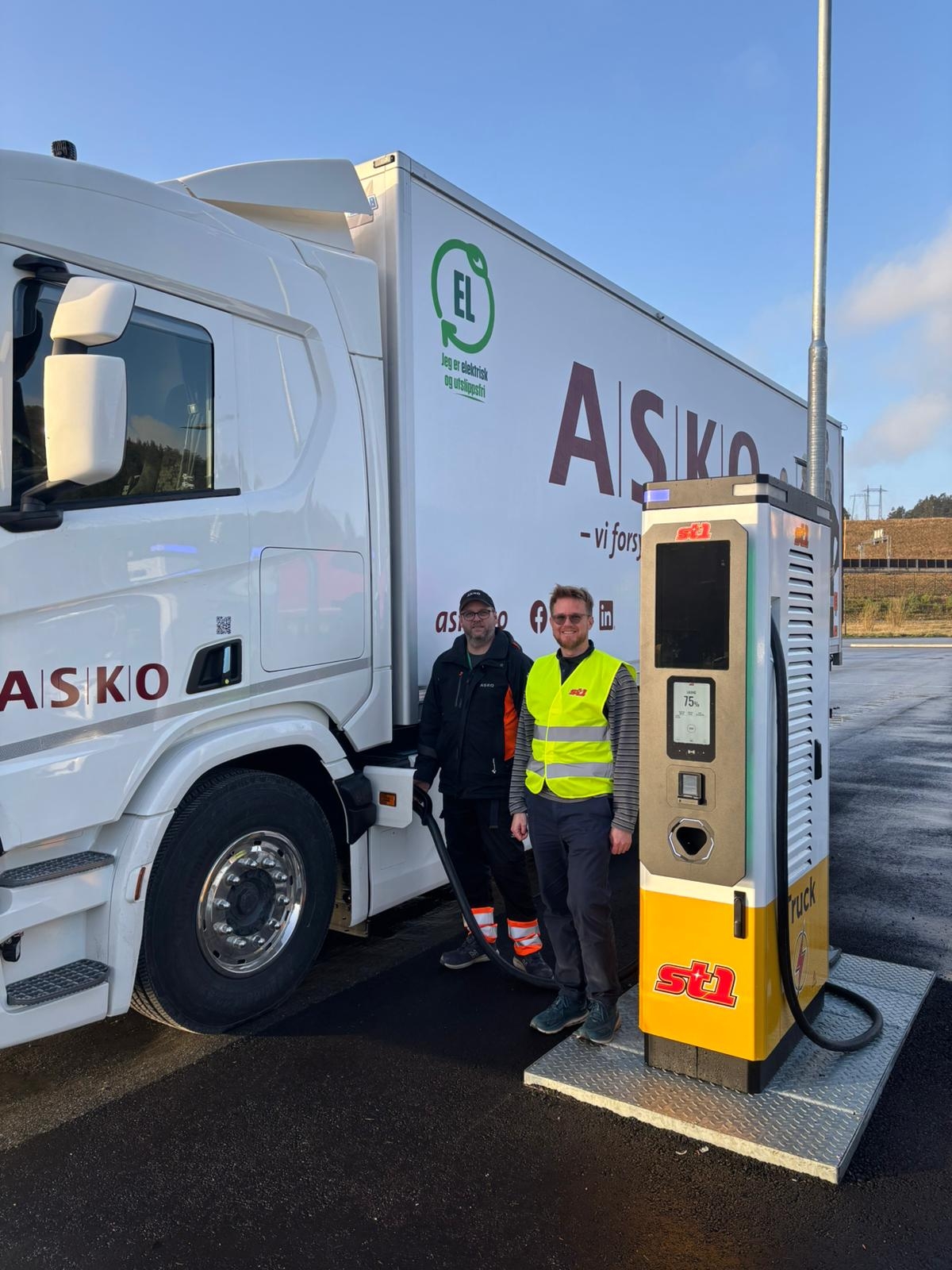 St1 MCS charging hub Norway, Ekoenergetyka