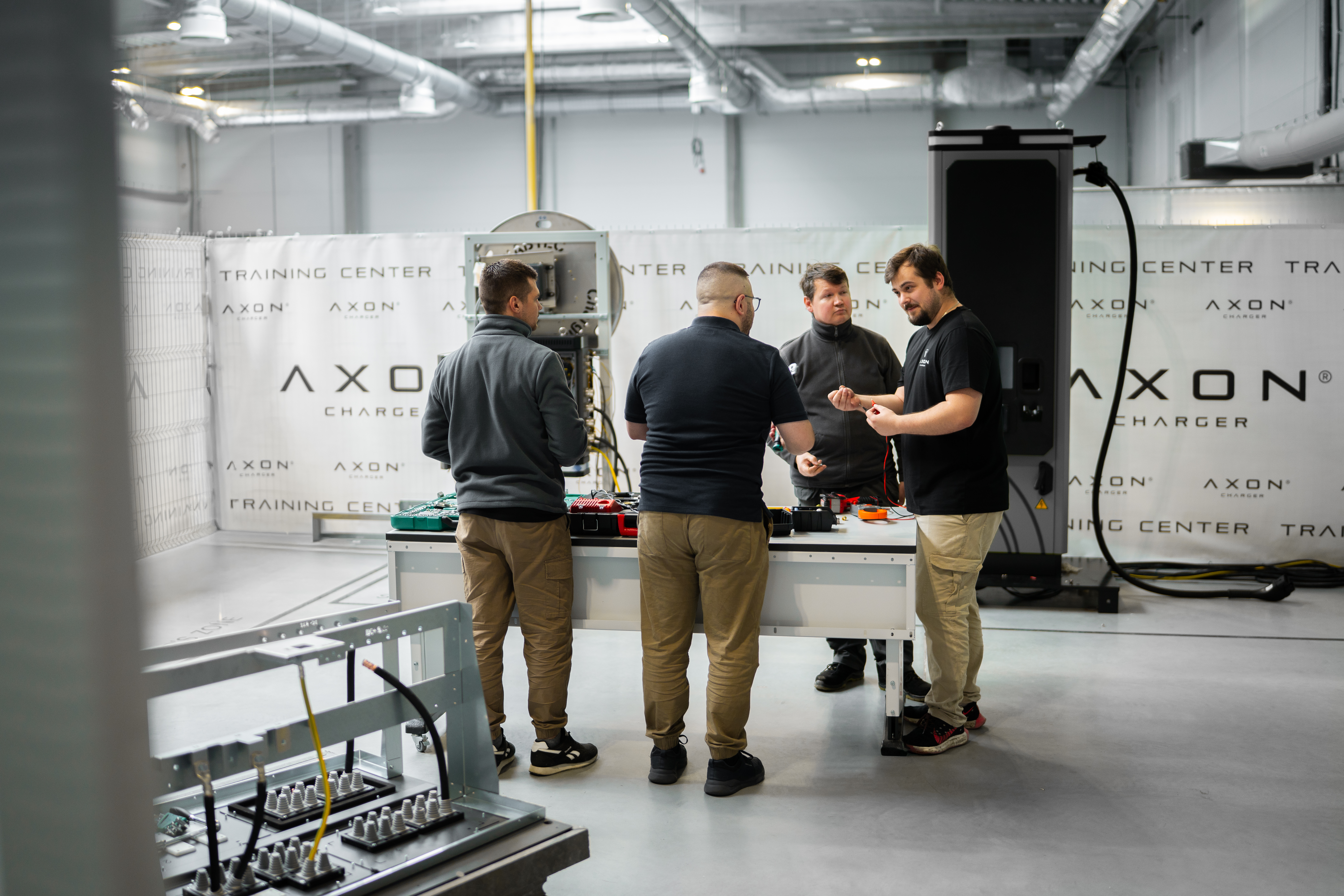 EV charger training center - ekoenergetyka